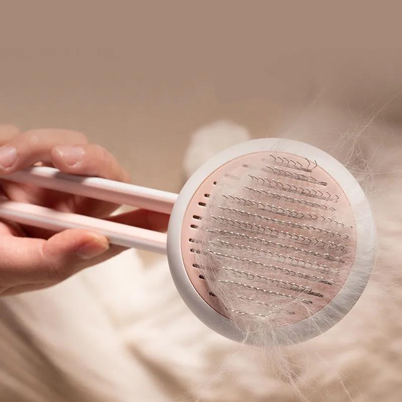Cat Comb To Remove Floating Hair Pets Dogs Grooming Comb Cat Artifact Short and Long Hair Special Pet Comb Kitty Supplies Matted Hair Remover Tool