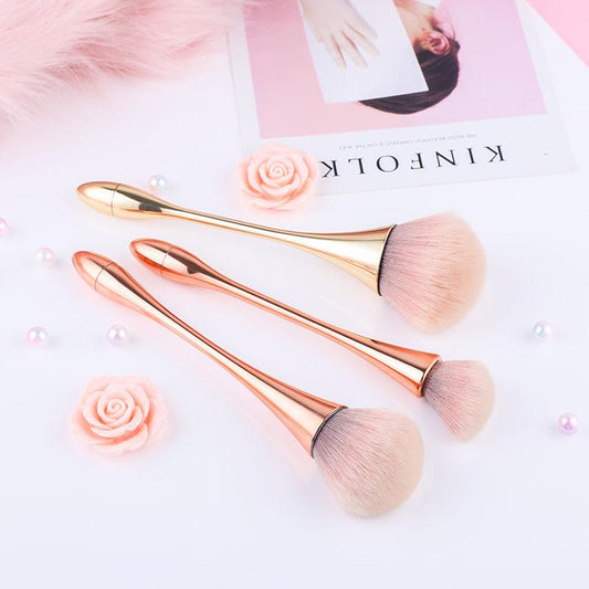 Handle Makeup Brush Set Tools Make-up Toiletry Kit Cosmetic Brush Set