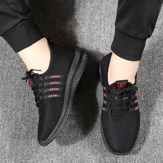 Autumn and Winter Fleece Warm Men's Casual Sports Shoes Non-slip Running Shoes Walking Shoes