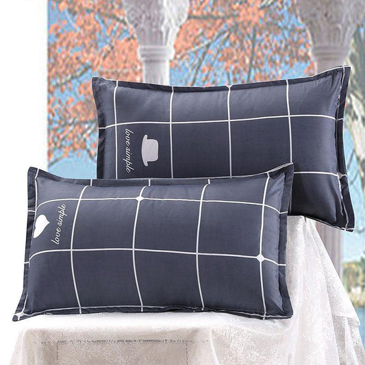 A Middle Pillow Genuine Pillow Core Adult Wedding Home Hotel Student Pillow with Pillowcase