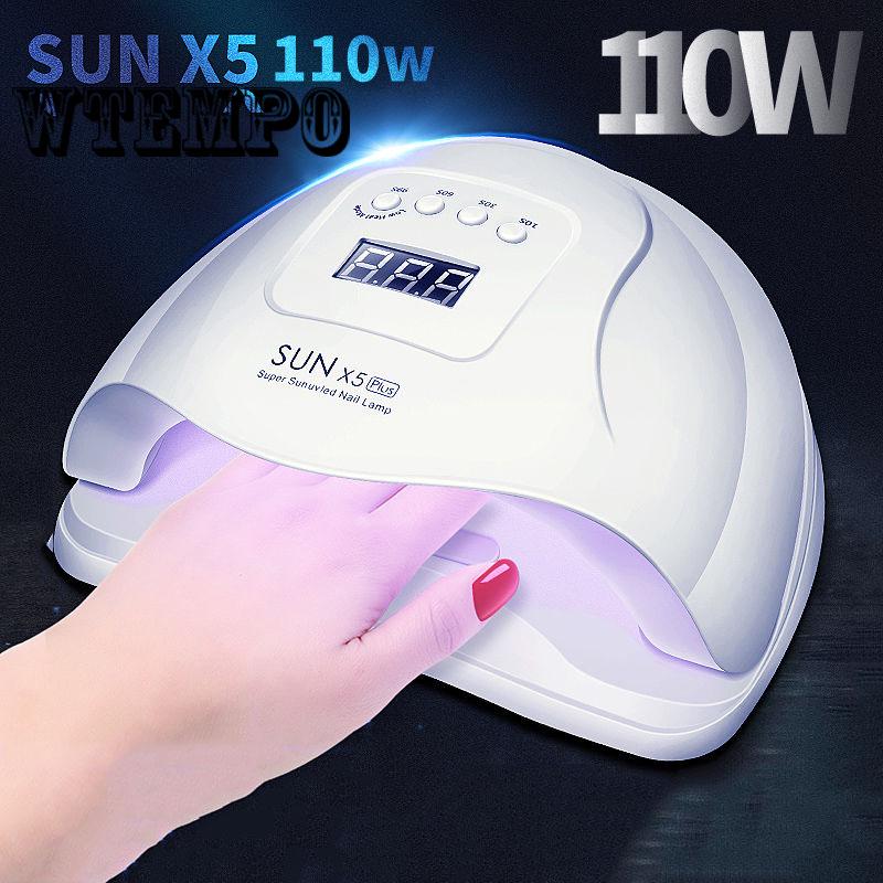 Nail Phototherapy Machine LED Nail Light Gel Polish Cure Nail Dryer Lamp Smart