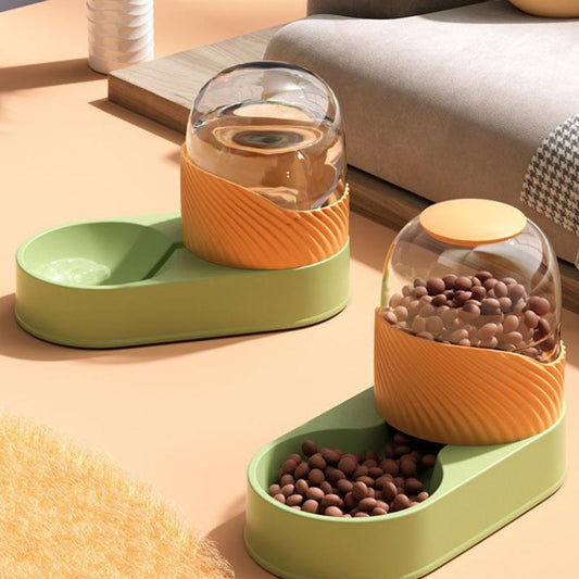 Cat Water Dispenser Dog Cat Food Automatic Feeder Dog Water Dispenser Drinking Artifact Flowing Water Unplugged Fountain Pet Supplies