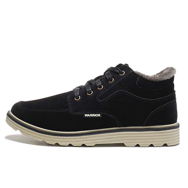 Men's Shoes Plus Velvet 2021 New Thickened Warm Autumn and Winter Snow Boots Casual Men's Cotton Shoes