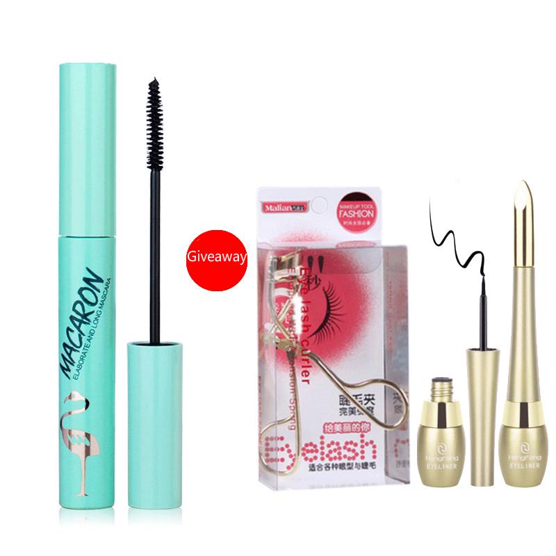 Mascara waterproof and sweat-proof elongated without smudging students thick curled big eye mascara