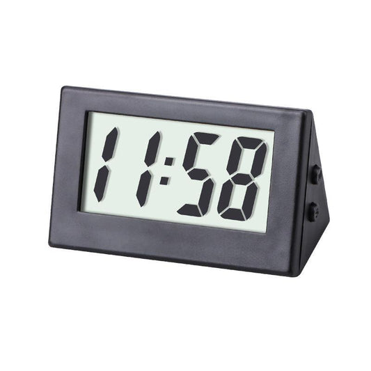 Bedroom Simple Small Electronic Watch Portable Old Man Big Character Watch Student Exam Mute Desktop Clock Mini Home