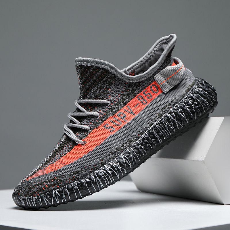 Summer Men's Cloth Shoes Sports Casual Running Tide Shoes Woven Breathable Mesh Panel Shoes