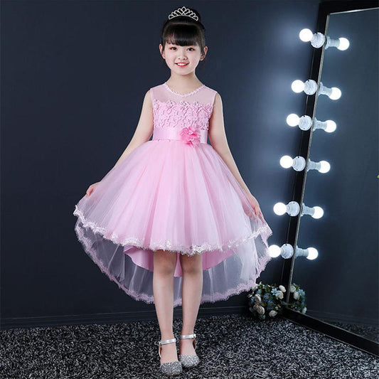 Girls' Dresses Evening Dresses Little Girls Super Western Fluffy Skirts Children's Princess Dresses Costumes