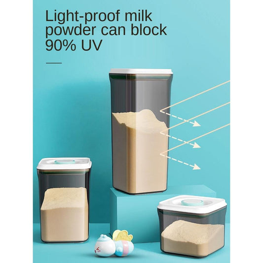 Milk Powder Can Sealed Jar Portable Baby Going Out Large Volume Bottle Rice Noodles Supplementary Food Box Plastic Tank