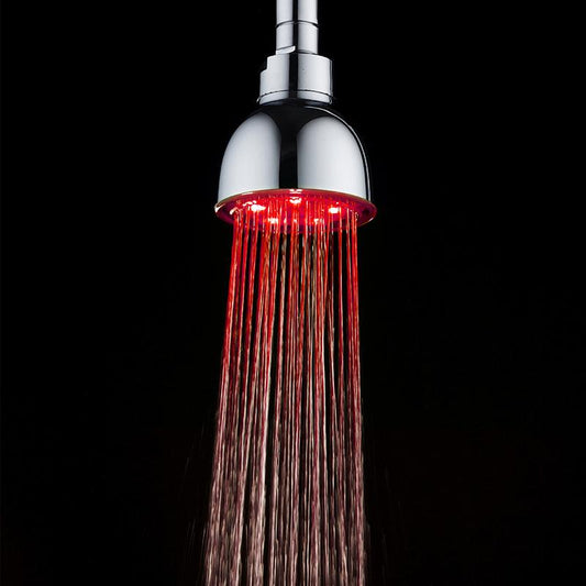 Brand LED Shower Spray Head Color Changing Adjustable Temperature Sensor Bath Sprinkle