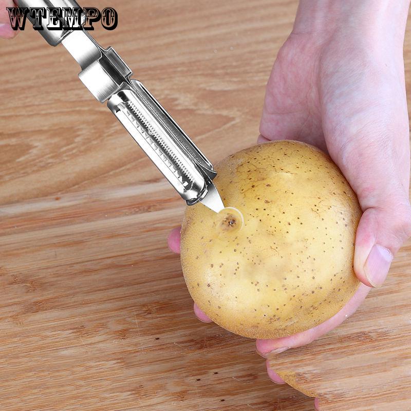 Stainless Steel Vegetable Potato Peeler Grater Slicer Cutter Cabbage Peeler Salad Peeler