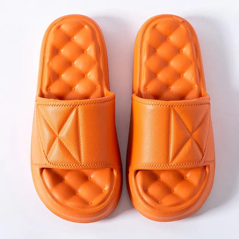 Summer Women Slippers Thick Platform Indoor Bathroom Slipper Soft EVA Anti-slip Home Slippers Slides Sandals