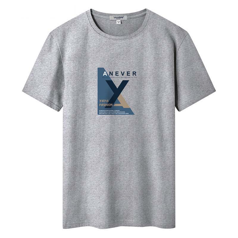 100% Cotton Short-sleeved Men's T-shirt Summer Compassionate Men's Casual T-shirt