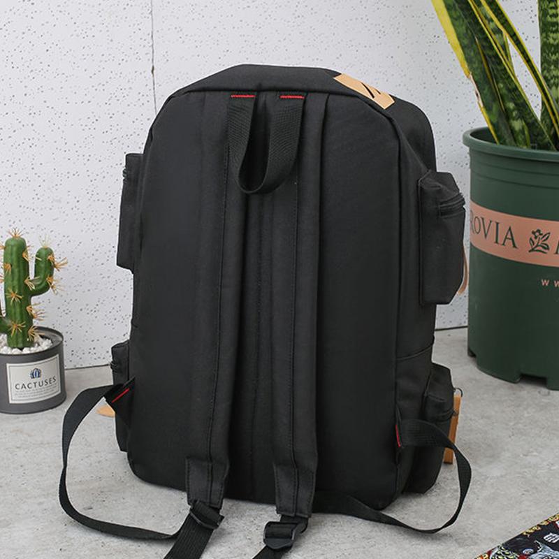 Backpack Men and Women Casual Simple Backpack Trend Personality Student School Bag Travel Bag