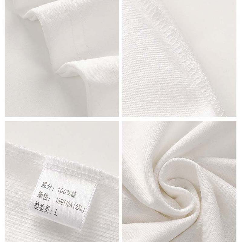 Pure Cotton Men's Short-sleeved T-shirt New Trend Casual Summer Cotton T-shirt