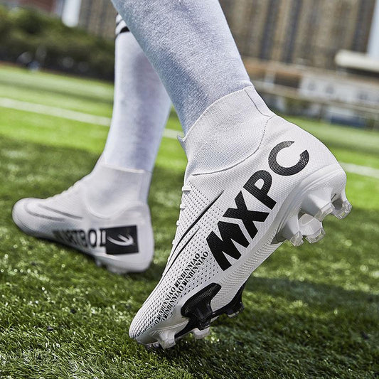 Long Spike Football Shoes Socks Shoes Men's Shoes, Youth Shoes Non-slip Shoes High-top Shoes 35-45