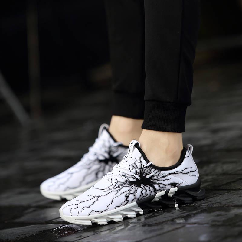 Summer casual men's shoes students wild blade couple breathable cloth sports running shoes