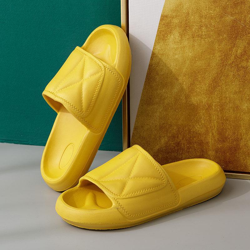 Summer Sandals Slippers Women's Thick-soled Indoor Home Non-slip Bathroom Slippers Beach Outer Wear High Slippers