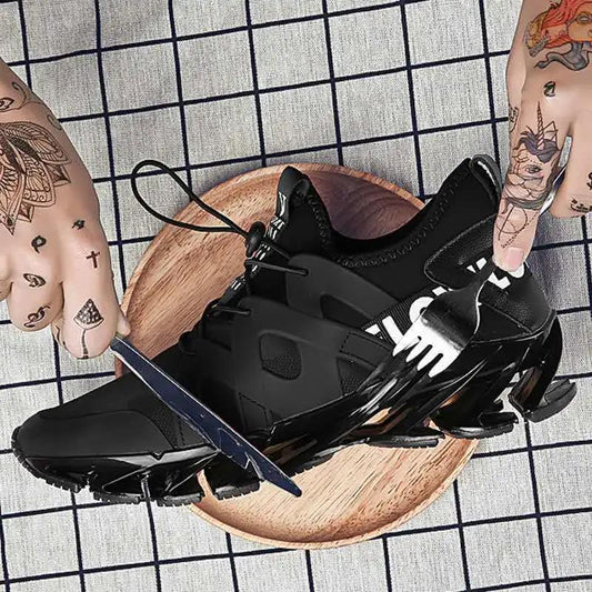 Running Shoes Casual Mesh Sneakers Comfortable Breathable Shoes Men's Height Increasing Shoes