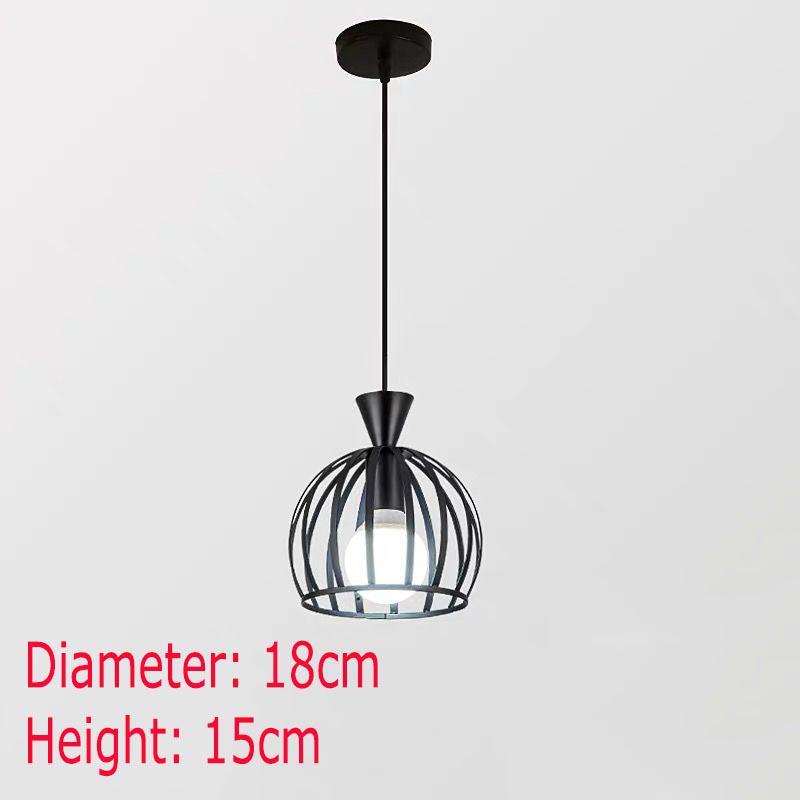 Nordic Simple Dining Room Small Chandelier Lamp Single Double Lights Bar Decoration Chandelier Cafe