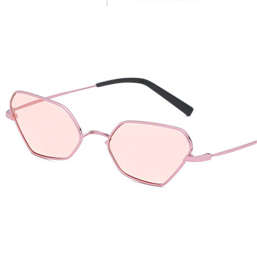 Cat Eye Sunglasses Women Metal Frame Fashion Yellow Sun Glasses Men Brand Design Pink Glasses Ladies