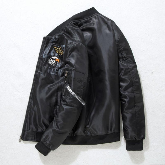 Spring and autumn coat trend casual wear air force baseball uniform pilot jacket men