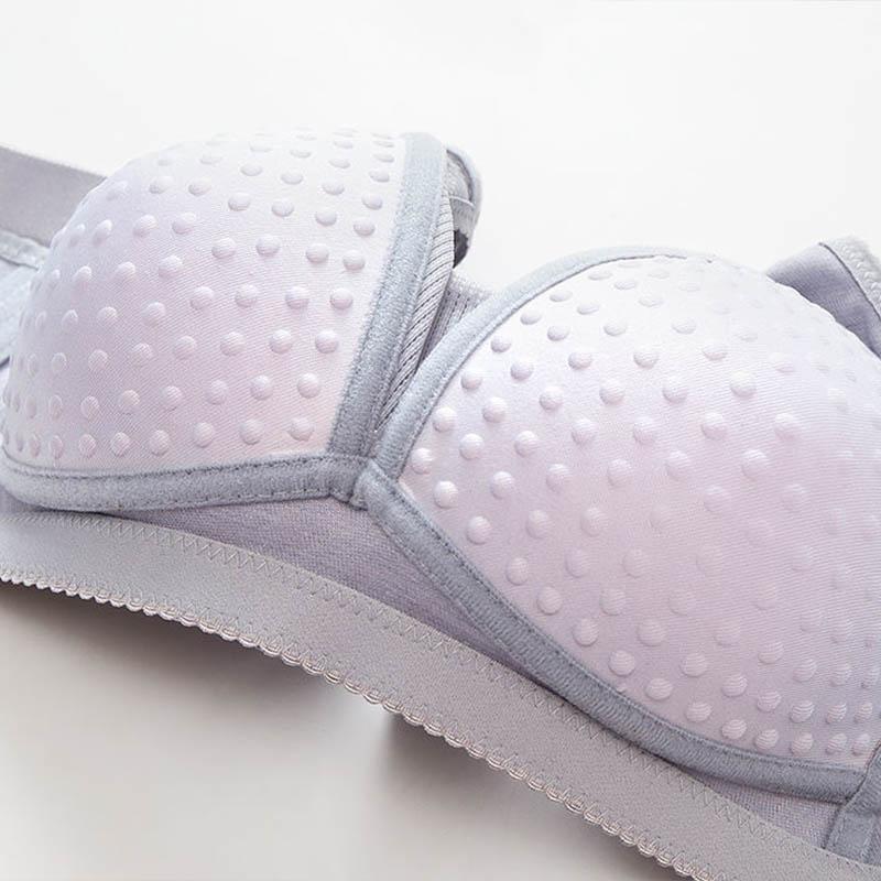 Anti-sagging Breasts Large Size Tube Top Thin Gather No Steel Ring Soft and Breathable Fashion Jacquard Ladies Bra