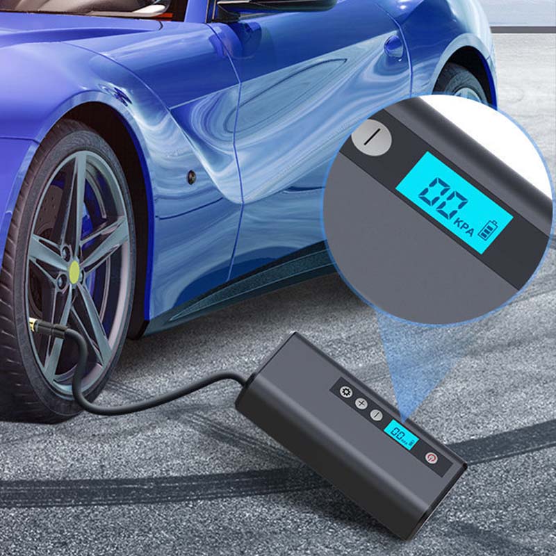 Car Air Pump Electric Wireless Portable Bicycle Inflatable Treasure Multifunctional Household Small Inflatable Tool Car Inflatable Accessories