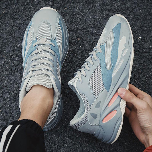 Thick Bottom 700 Sports Shoes Male Kanye Summer Shoes Men Korean Version of The Trend of Wild Students Casual Running Shoes