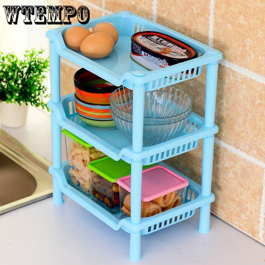 Brand Holders for The Bathroom Kitchen Cosmetic Rack Storage Plastic Corner