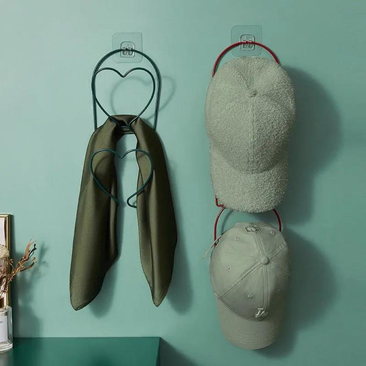 Hanging Hat Storage Rack Finishing Artifact Wardrobe Door Hat Rack Multi-layer Coat Hook Wall Hanging Towel Rack Clothes Rack