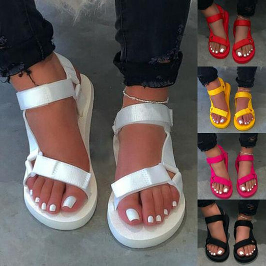 Spring Summer Women Fashion Comfortable Non-slip Sandals Foam Sole Durable Outdoor Casual Sandals