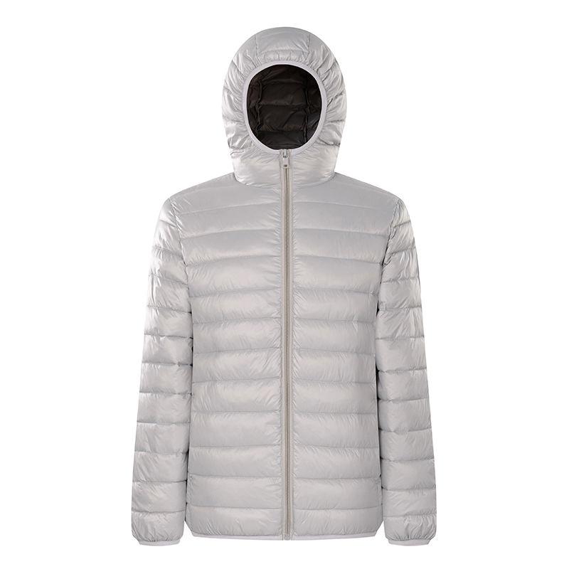 Lightweight Down Jacket Men's Autumn and Winter Lightweight Short Hooded Cold-proof Down Jacket Fashion Casual Jacket