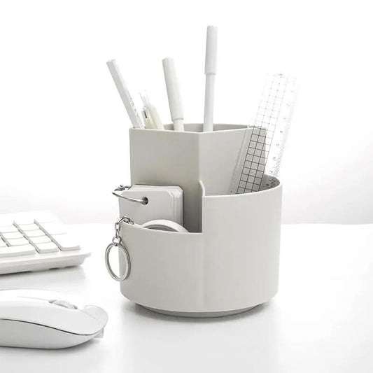 Creative Pen Holder Dormitory Plastic Desktop Student Stationery Storage