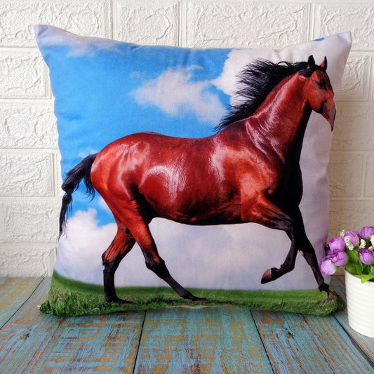 Washable Cushion Covers 3D Printed Painted Pillowcase Decorative Christmas Cushion Cover for Sofa Case Pillows