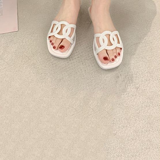 Women Summer Light Slippers Tasteless Antiskid Indoor Soft Sole Slippers Non Slip Solid Color Casual Slippers