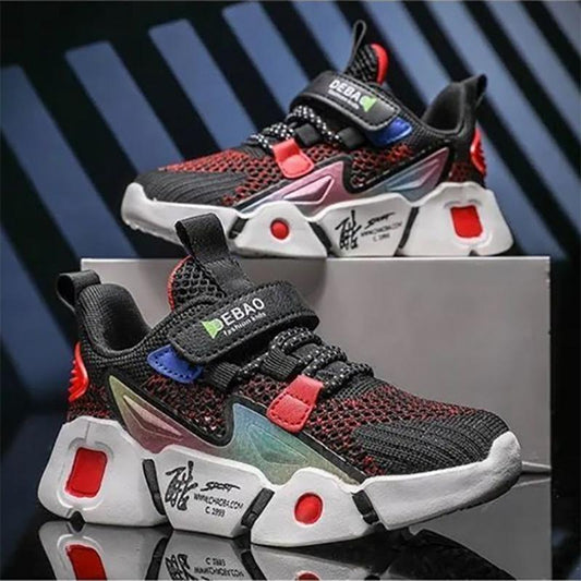 Summer Children's Running Sneakers Boys Breathable Net Shoes School Girls Shoes Sneakers