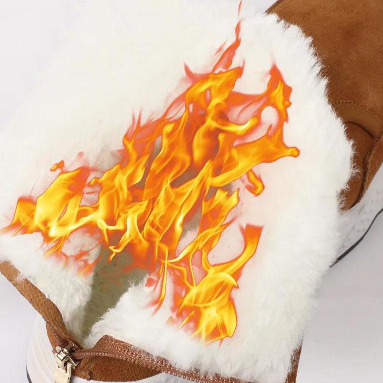 Women's Winter Snow Boots Plus Size Thick Sole Cotton Boots Female Non Slip Soft Sports Boots
