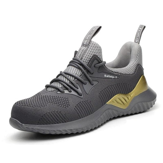 Safety Work Boots for Men Steel Toe Boots Puncture-proof Protective Construction Work Sneakers