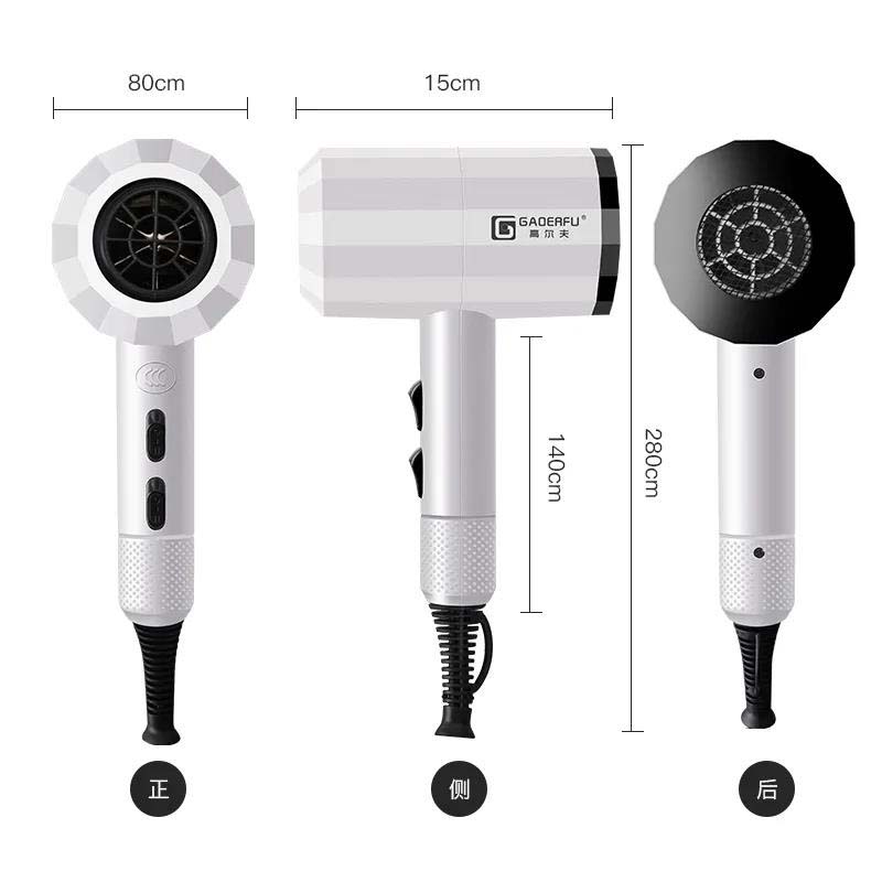 Big Wind Household Hair Salon Hair Dryer 2400W Negative Ion Hair Dryer
