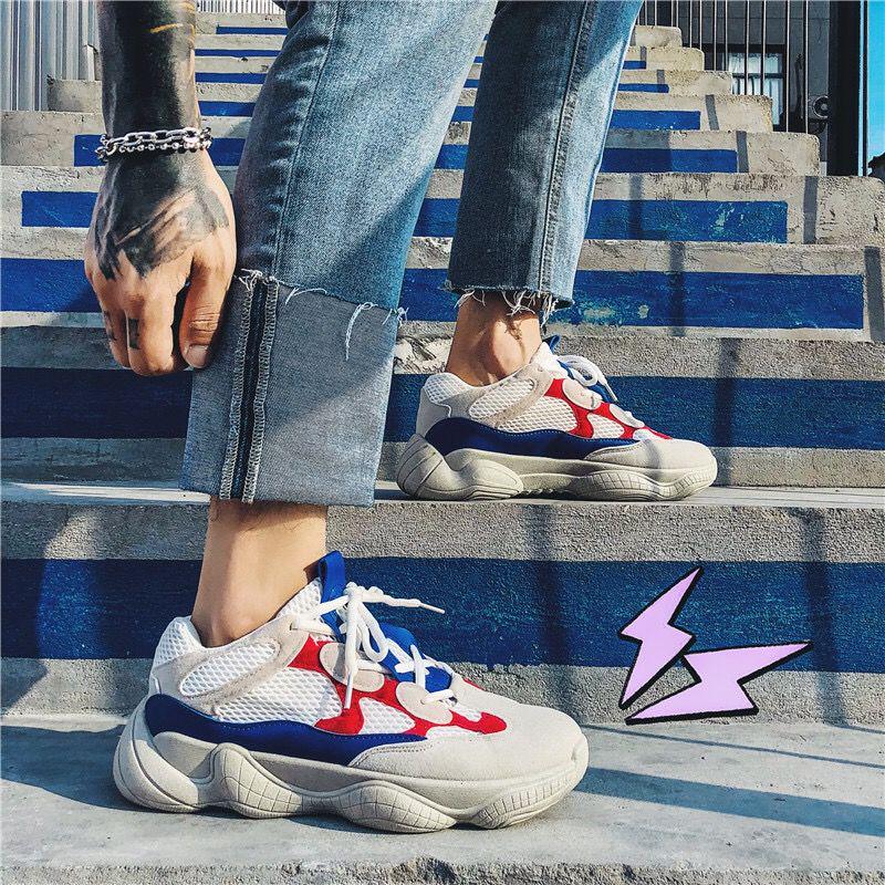 Men's Sports Casual Running Shoes Version of Trend Versatile Breathable Men's Shoes