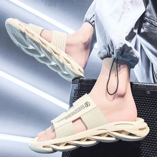 Men's Slippers Summer Thick Bottom Soft Bottom Non-slip Breathable Sandals