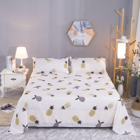 Bed Linen Single 100% Skin-friendly Double Single Four Seasons General Household Bedroom Bedding