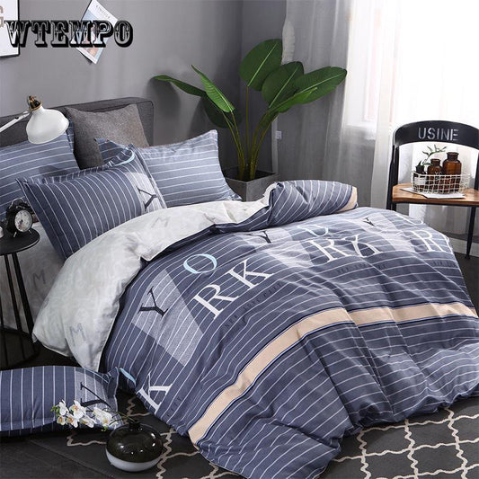 Home Textiles Comfortable 4pcs Bedding Soft Comfortable Bedding Set