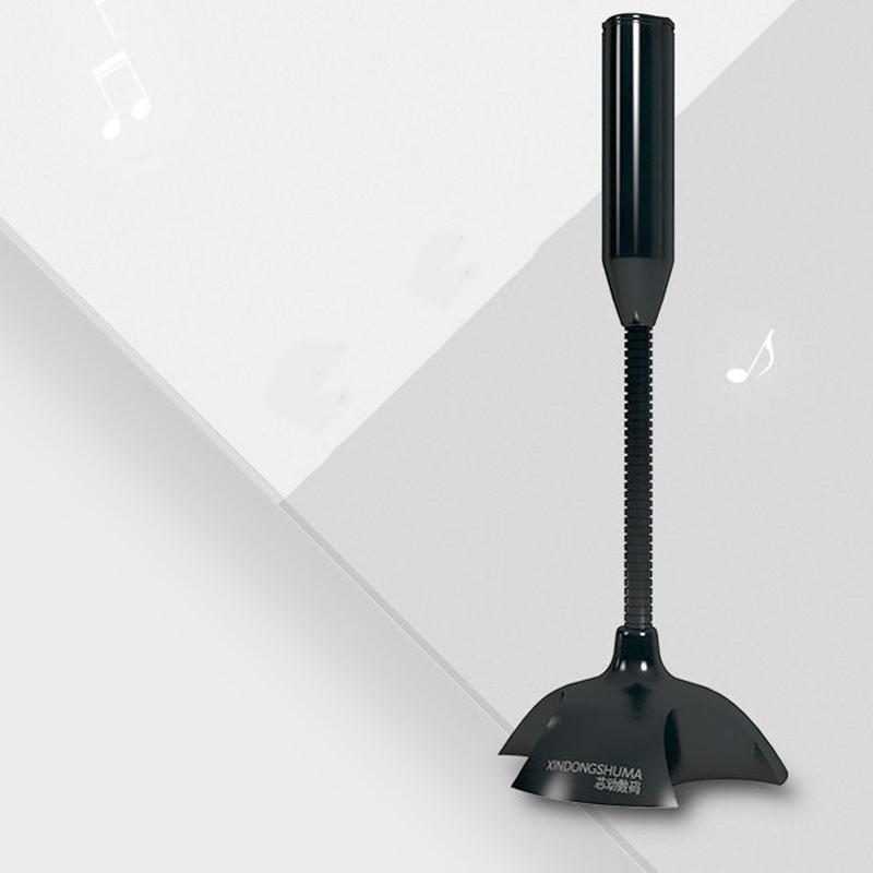 Computer Microphone Microphone Notebook Condenser Microphone Game Voice Chat Open Black Shouting Learning Microphone