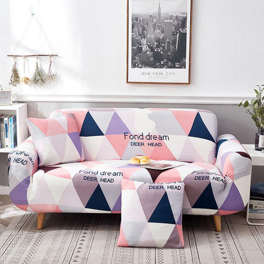Sofa Cover All-inclusive Elastic Lazy Universal Combination Type Universal All-season Fabric Non-slip Full-cover Sofa Cover