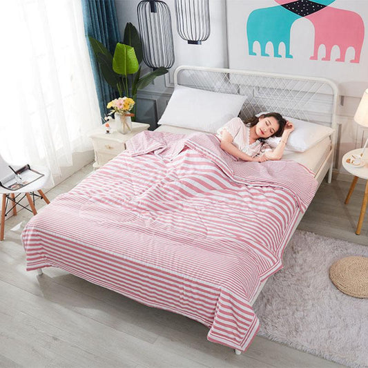 Washed Cotton Summer Quilt Multi-size Air Conditioner Quilt Summer Cool Quilt Single Double Student Summer Thin Summer Quilt