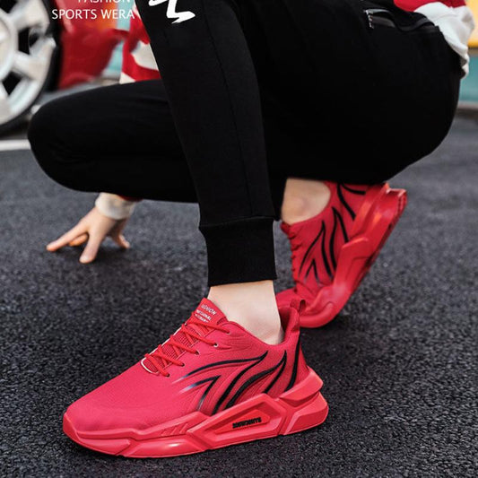 Men's Fashion Sports Shoes Leisure All-match Increase Shoes Spring and Summer Outdoor Running Breathable Clearance Shoes