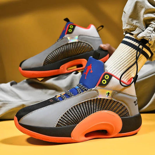Basketball Shoes Male Star with The Same Paragraph Irving Student Non-slip Wear-resistant Actual Combat Sneakers Sports Sound Sneakers