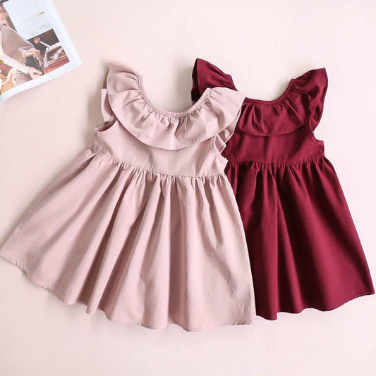 Girl Princess Dress New Summer Kid Girls Dress Sweet Children Party Suits Butterfly Costume Children Clothing