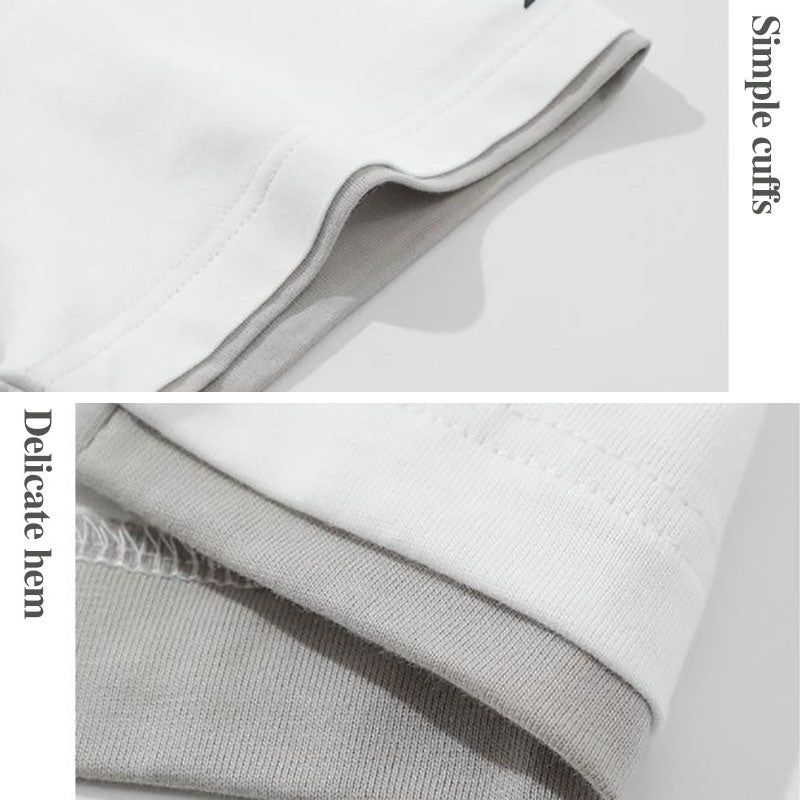 Summer Tees Men Shirts Graphic T-shirts Solid Color Casual Jumpers Half Sleeve Overshirt Stretch Male Clothing New Arrival 2022